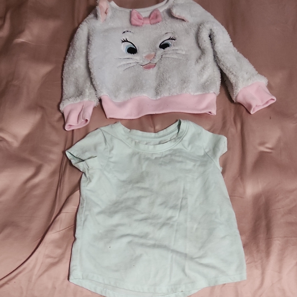 2 Shirts, 2 pants. Size 3T